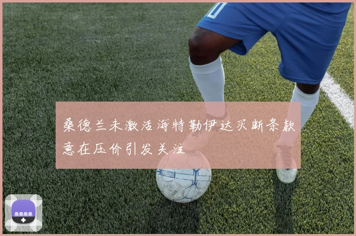 桑德兰未激活海特勒伊达买断条款意在压价引发关注